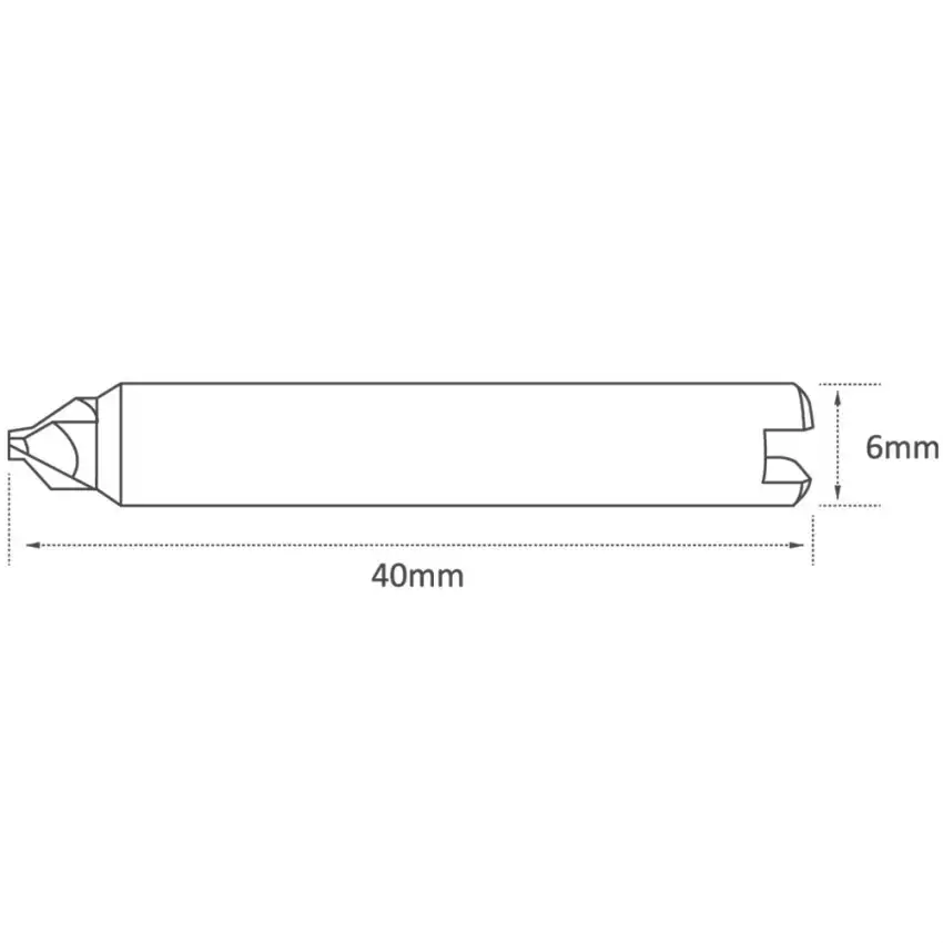 2mm Swiss Grade Carbide End Mill Cutter for SILCA Quattrocode, Triax Replace W302