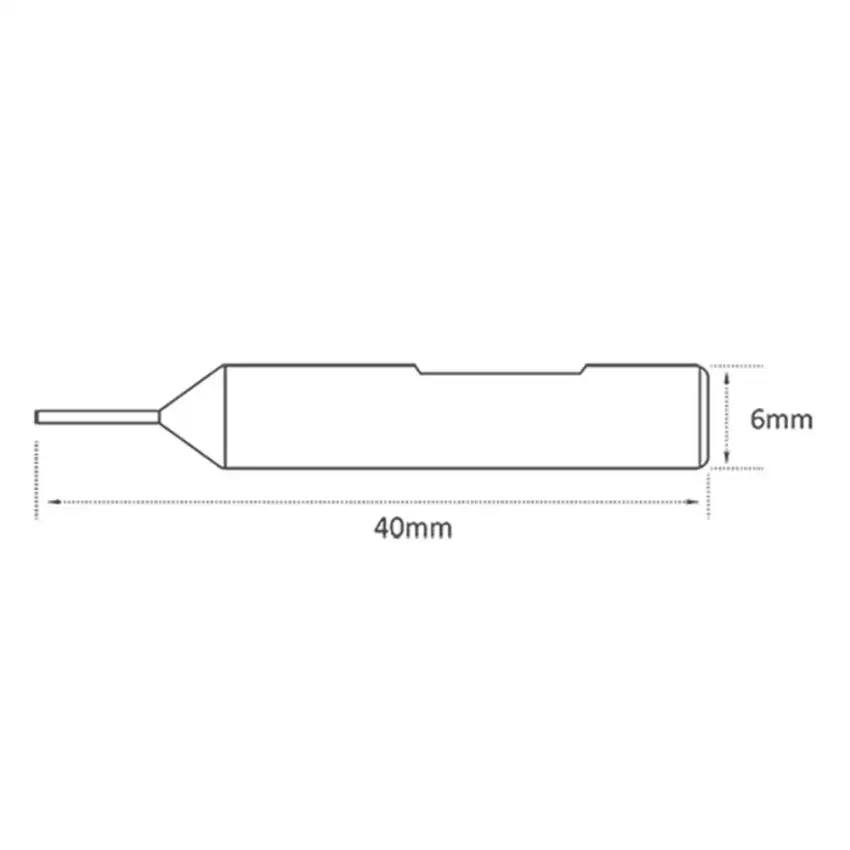1mm Carbide Tracer for Triton / The Black Widow / Xhorse Key Cutting Machines from  Raise Key Cutters