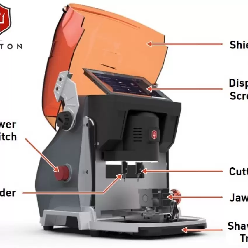 Triton Key Cutting Machine Super Bundle Offer with All Accessories - BN-TRIACC  p-2