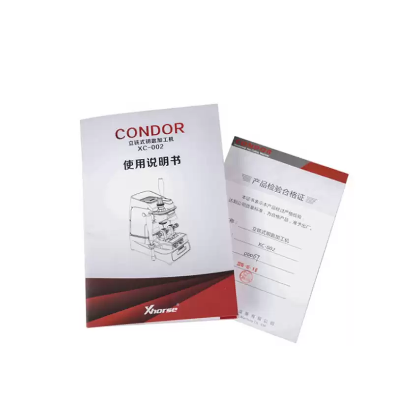 Xhorse Condor XC-002 Manual Key Duplicator Key Cutting Machine - KC-XHS-XC002  p-7