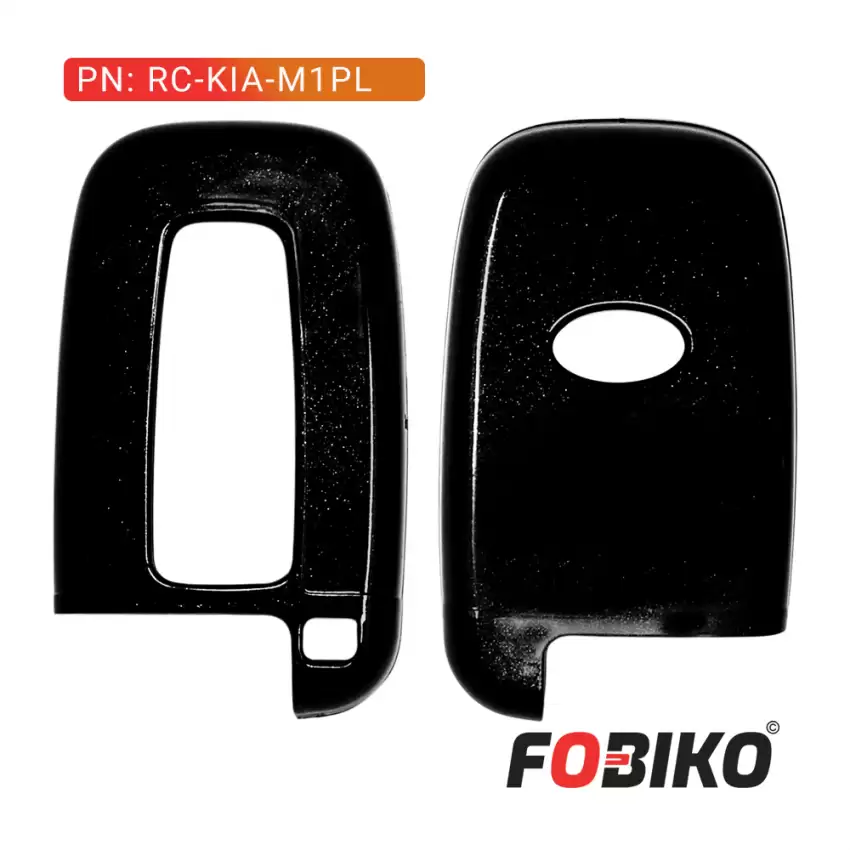Protect your Hyundai KIA smart remote with our black plastic cover Our cover provides protection from scratches and damage, while also adding a sleek and stylish look to your keychain.