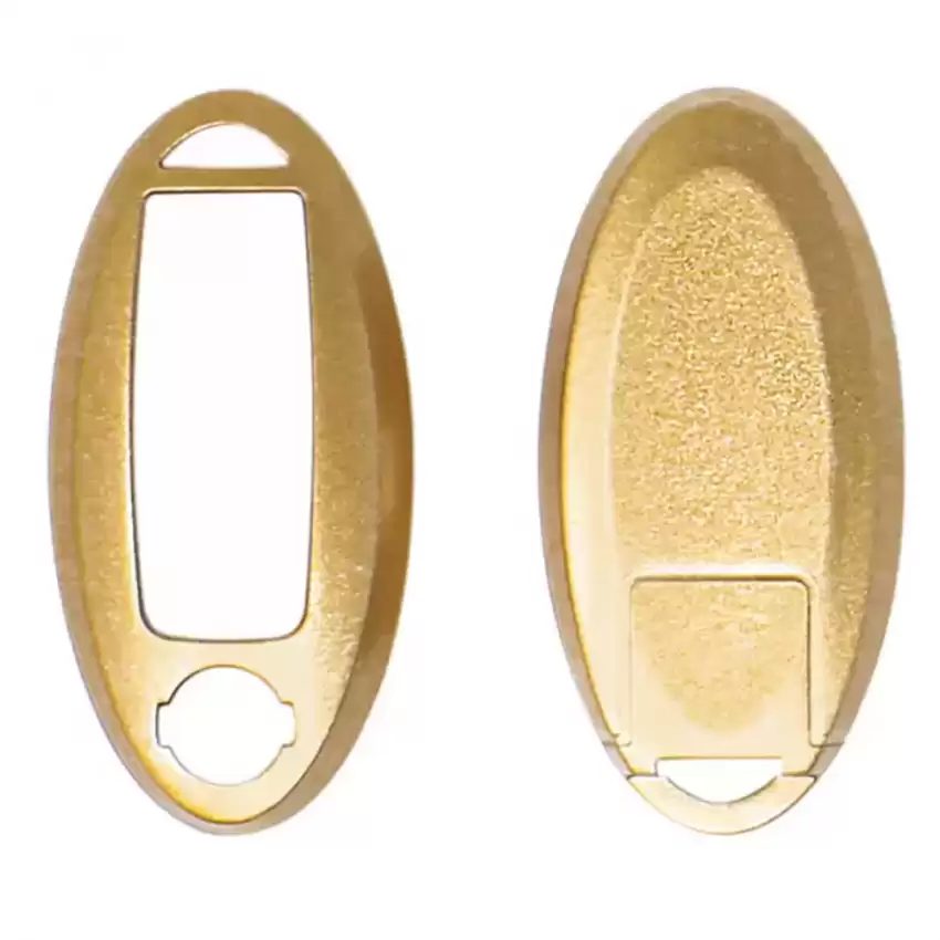 Gold Plastic Cover for Nissan Smart Remotes Protect Your Key Fob