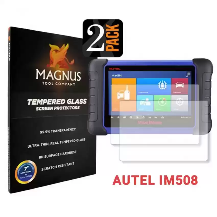 Bundle of Autel MaxiIM IM508 and XP400 and Magnus Screen Protector And Magnus 11