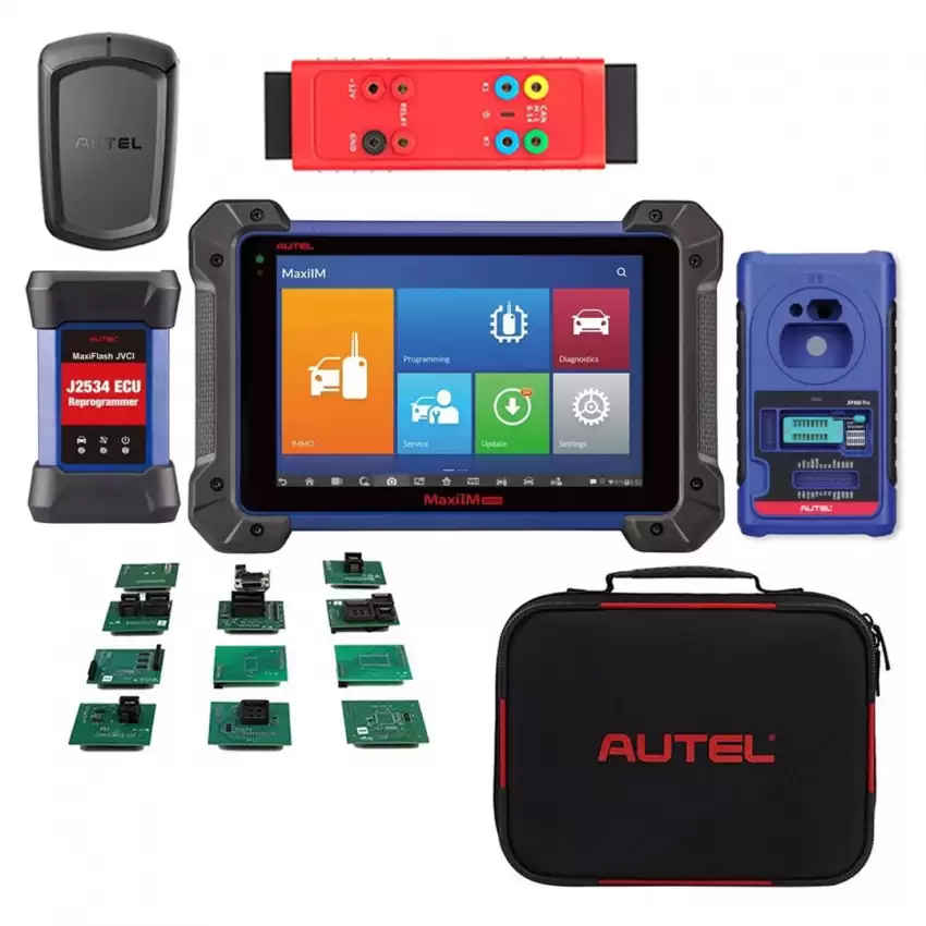 Autel IM608 + G-BOX2 Adapter + APB112 Simulator and IMKPA Accessories