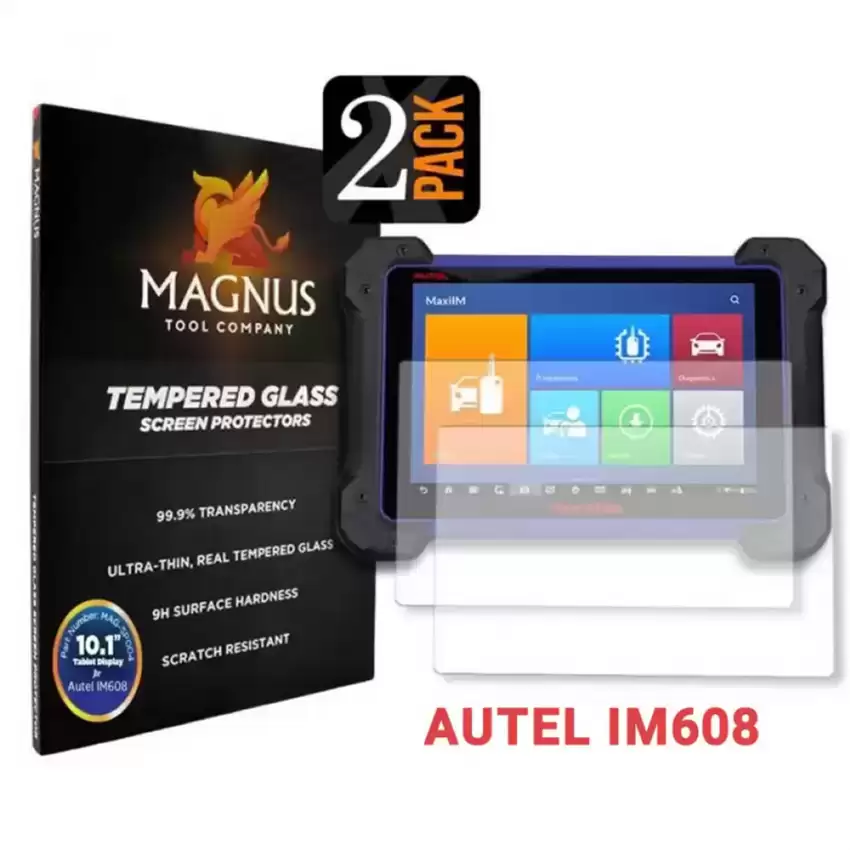 Offer Bundle of Autel MaxiIM IM608 Pro Key Programmer and FREE Autel KM100 and FREE Magnus Screen Protector
