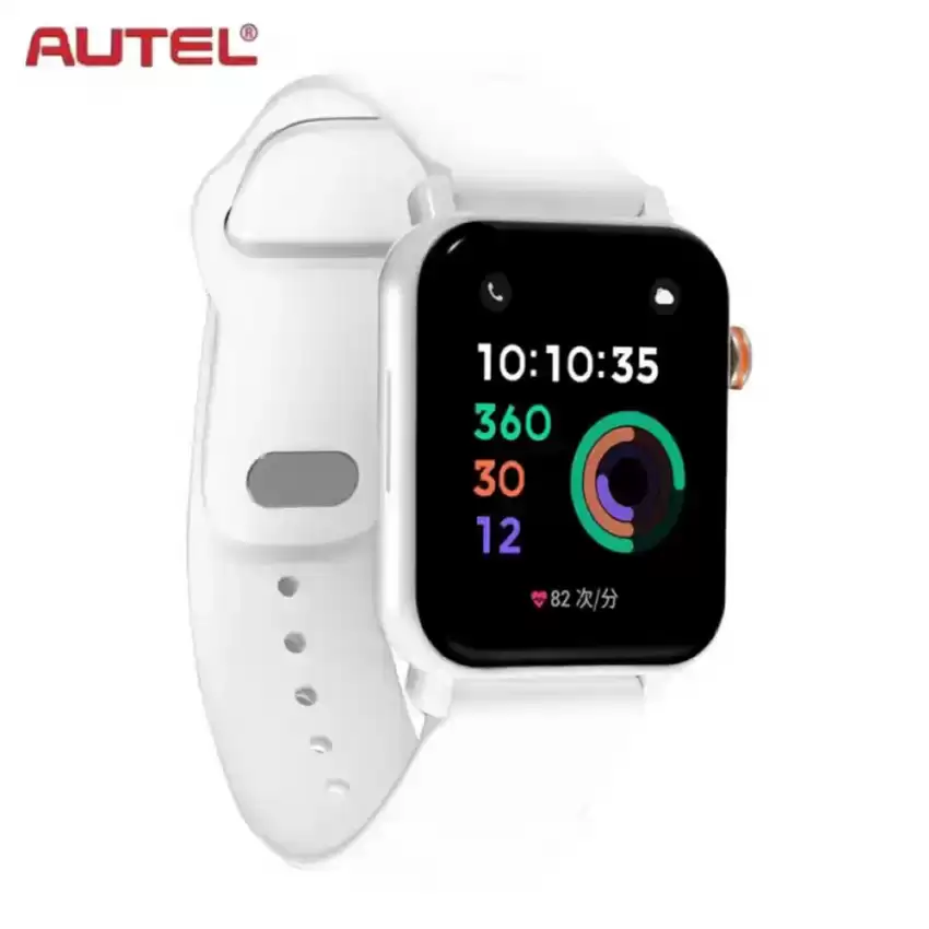 Value Bundle of Autel Universal Key Generator Kit KM100 and FREE Smart Key Watch White