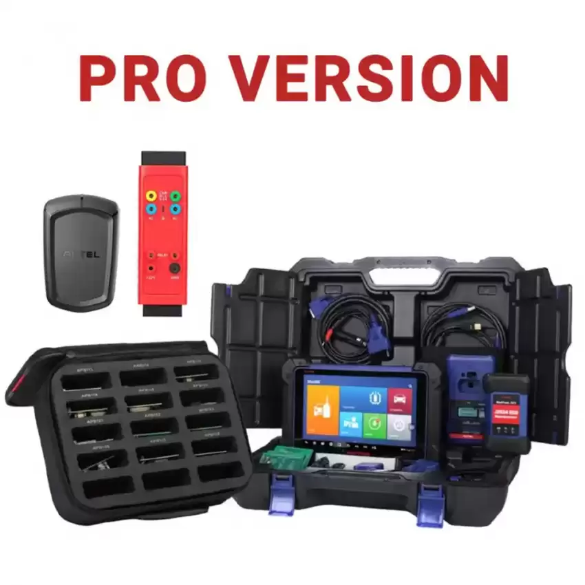 Bundle of Autel MaxiIM IM608 Pro Key Programmer and Triton Key Cutting Machine