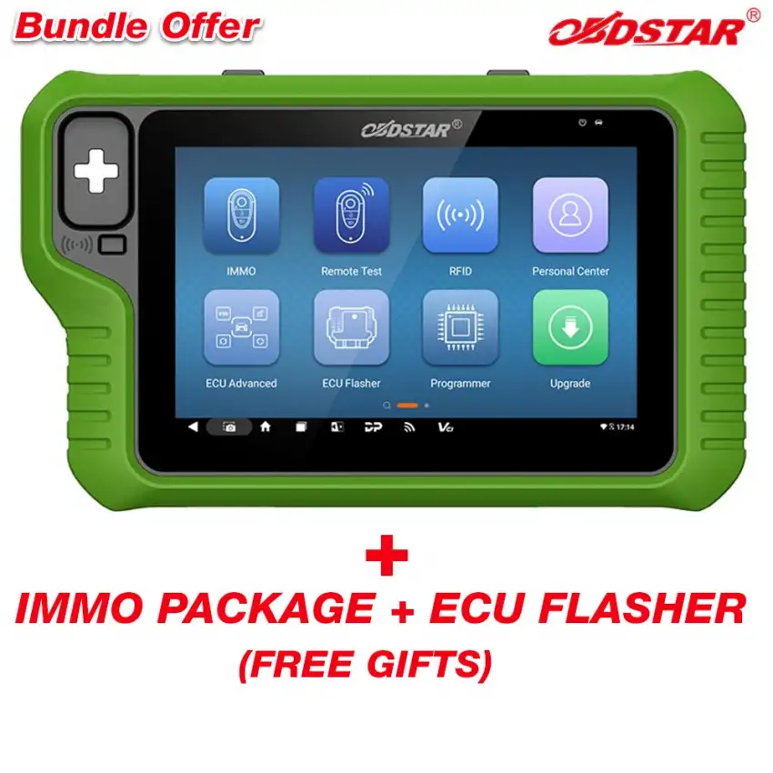 Bundle of OBDSTAR Key Master G3 and Free Gifts Package A1 and A2 and ECU flasher Software Activation Function