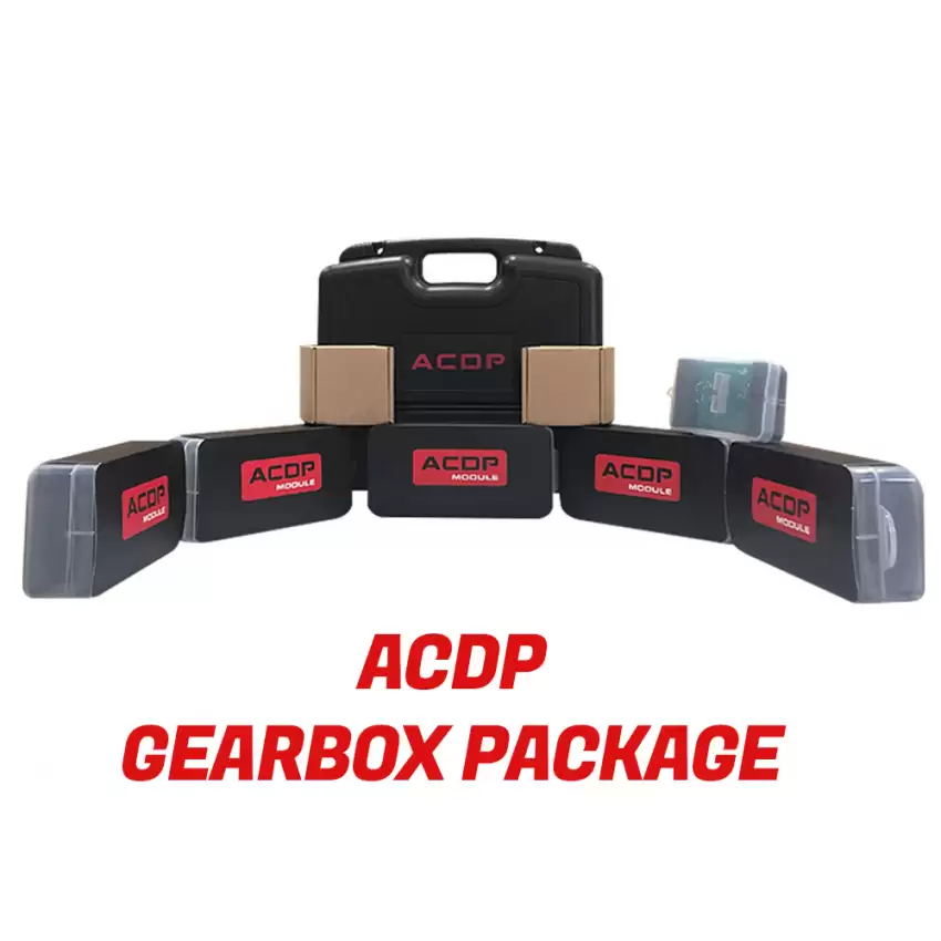 Yanuha ACDP Gearbox Package Include ACDP Master and Module 11/13/14/16/19/22/26/28 + A51D & A50F License