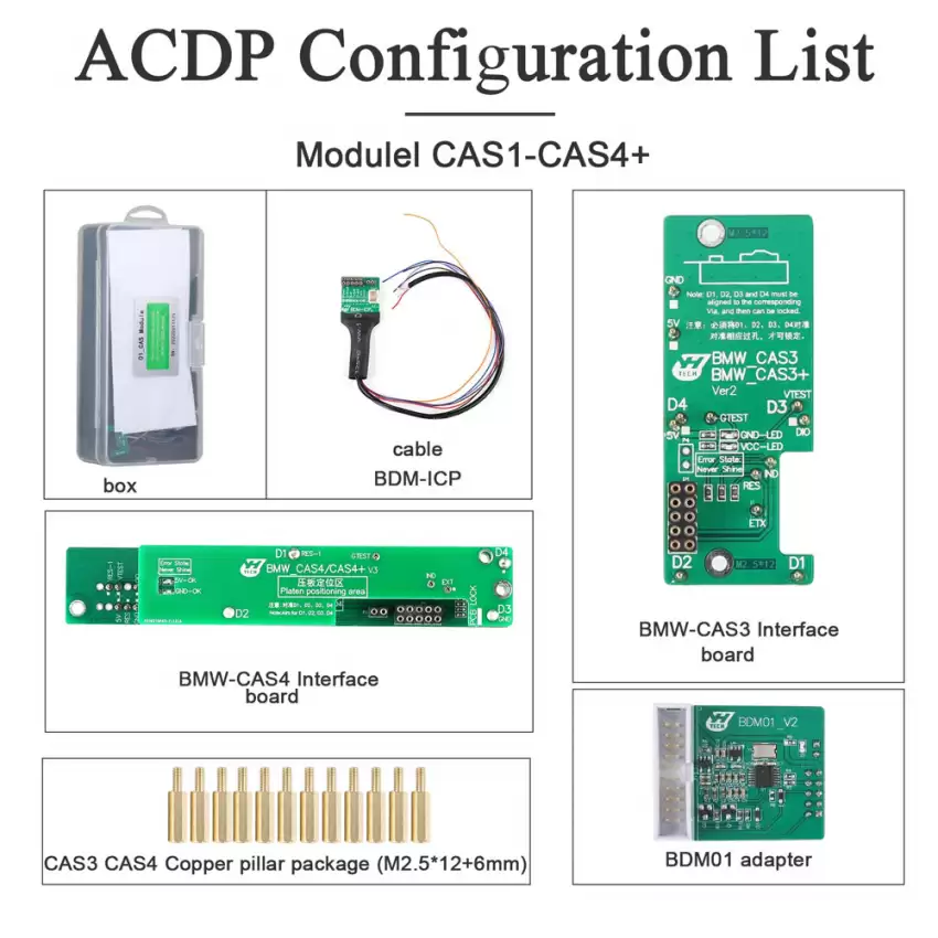 Yanuha ACDP IMMO Locksmith Package ACDP Master Module 1/2/3/7/9/10/12/20/24 + B48/MSV90 and More - BN-YNH-LOCKSMITH  p-10