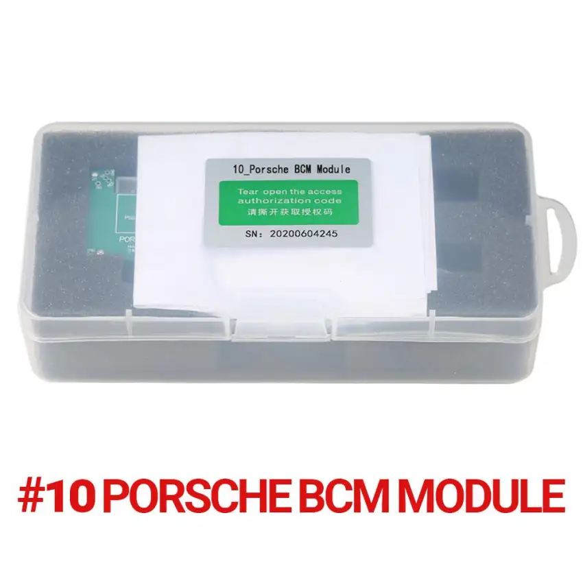 Yanuha ACDP Module #10 Porsche BCM_V2 Key Programming for Porsche 2010-2018