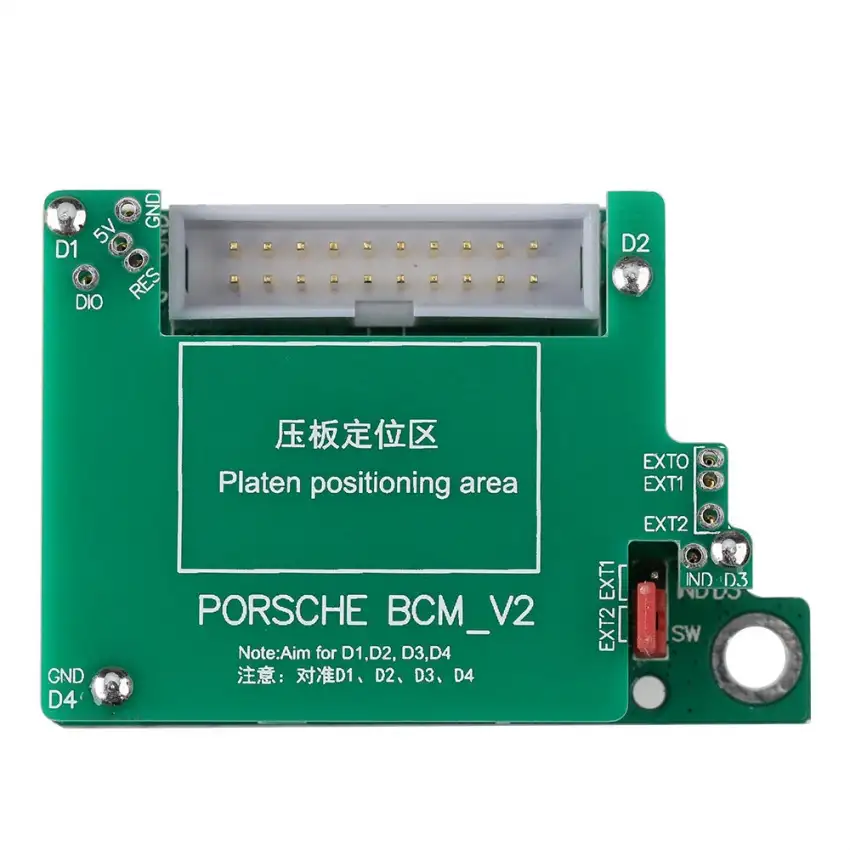 anhua ACDP Module 10 Porsche BCM_V2 Key Programming for Porsche 2010-2018 Add Key and All Keys Lost Key with License A900