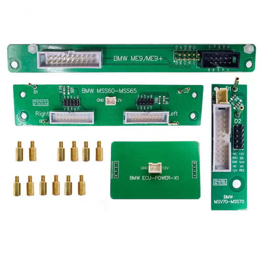 NEW Yanhua ACDP BMW MSV70 / MSS60 / MEV9+ DME Clone Interface Board Set