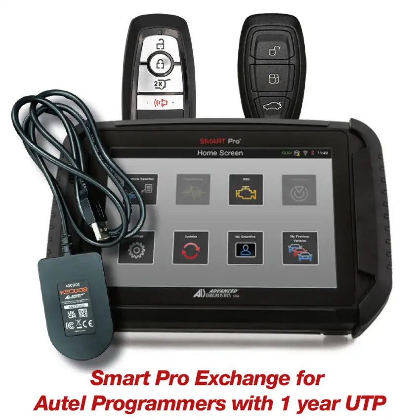 Smart Pro Ford Remote Bundle (Exchange for Autel Programmers with 1 year UTP + ADC2020 + 8 Ford LookAlike Remotes)