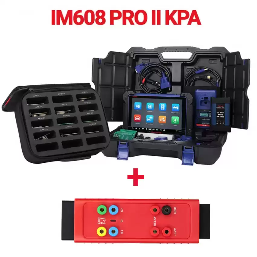 Bundle of MaxiIM IM608 Pro II KPA Advanced Key Programming and G-BOX3 Key Programming Adapter