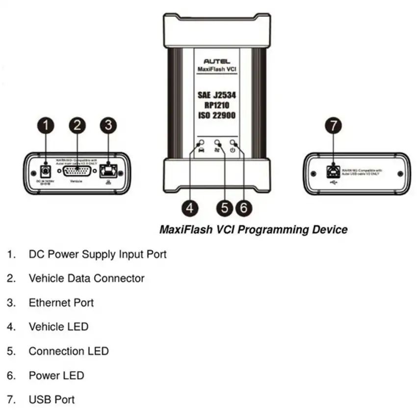 Autel MFVCIKIT VCI Bluetooth Programming Device Kit