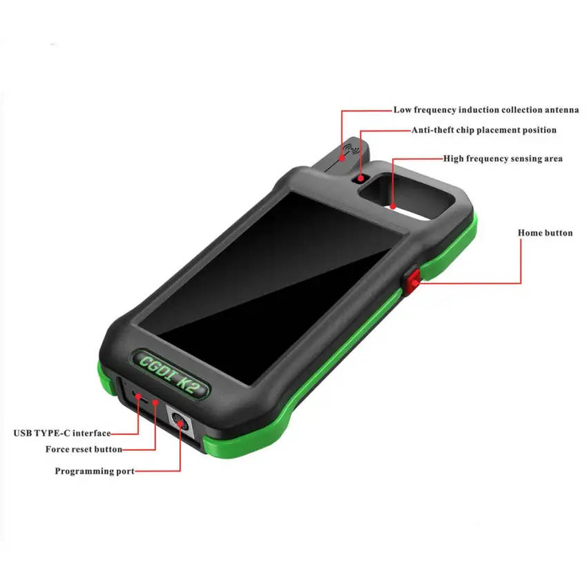 The CGDI K2 is a pro locksmith tool for key programming and remote generation. With WiFi, Android interface, LCD, ID48 cloning, MCU programming, and lifetime updates, it's smart, fast, and user-friendly