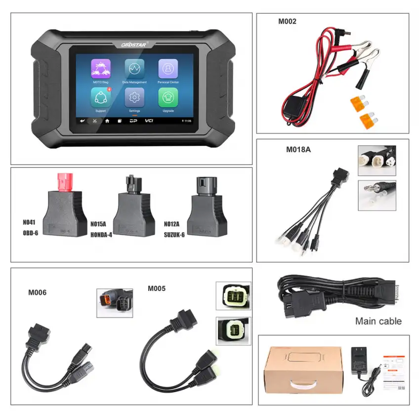 OBDSTAR iScan Japan Motorcycle Diagnostic Scanner and Key Programmer - PD-OBF-ISCANJPN  p-2