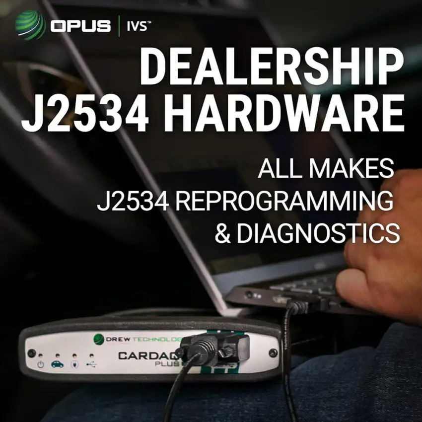 Opus IVS CarDAQ-Plus 3 J2534 Pass-Thru Vehicle Programming & Diagnostics Tool - PD-OPUS-CARDAQPLUS3  p-3