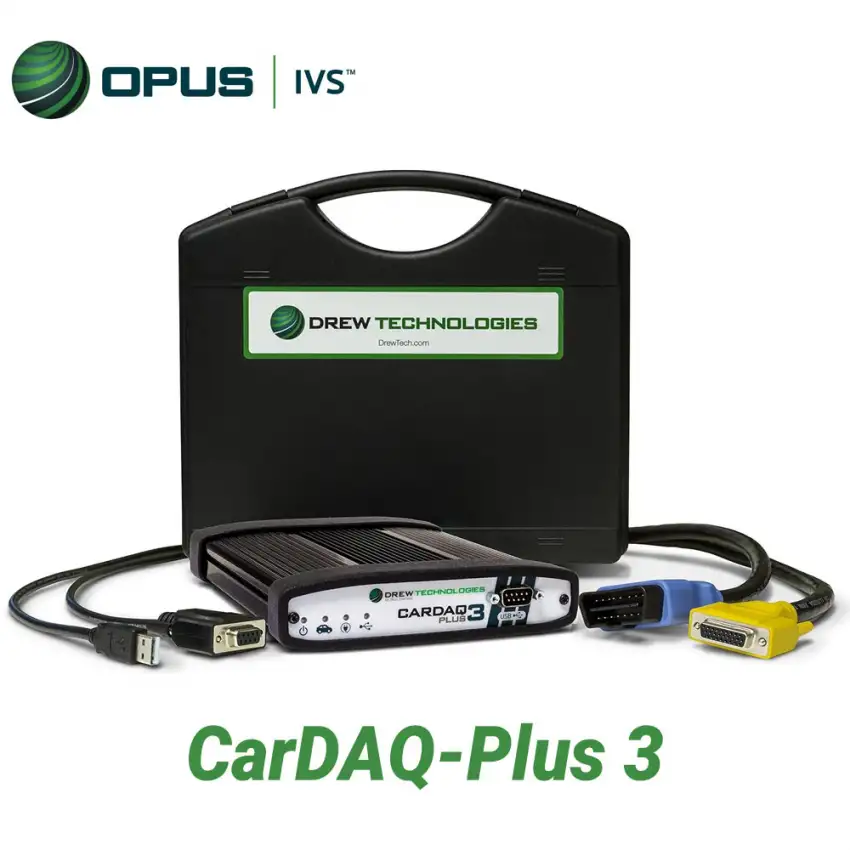 Opus IVS CarDAQ-Plus 3 J2534 Pass-Thru Vehicle Programming & Diagnostics Tool