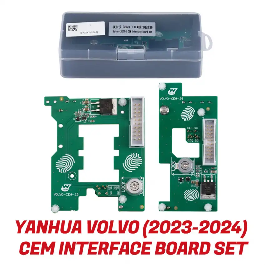 Yanhua Volvo (2023-2024) CEM Interface Board Set 2 Interface Boards with A303 License included
