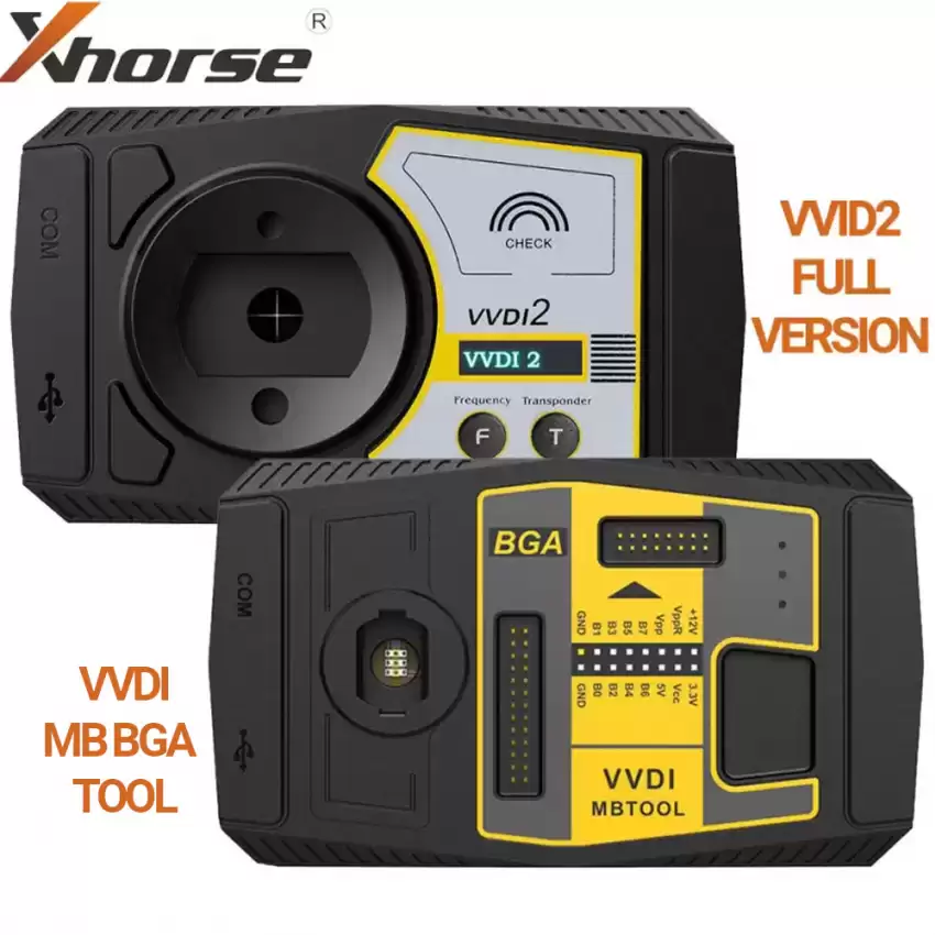 Bundle of Xhorse VVDI2 Full Version and VVDI MB Key Programming BGA Tool