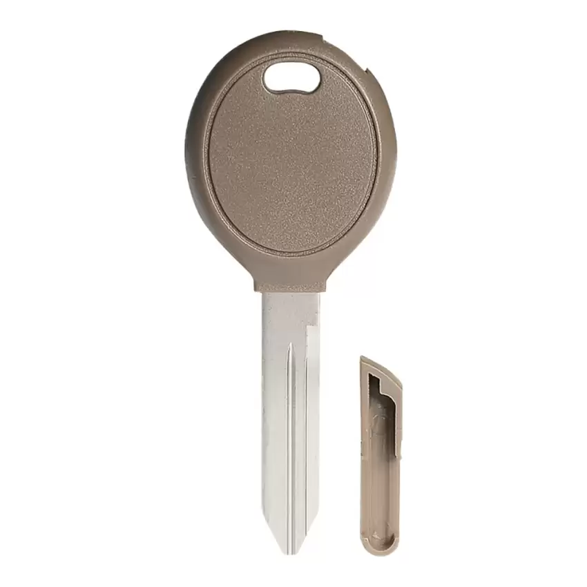 Transponder Key Shell for Chrysler Y160 TAN with Chip Holder