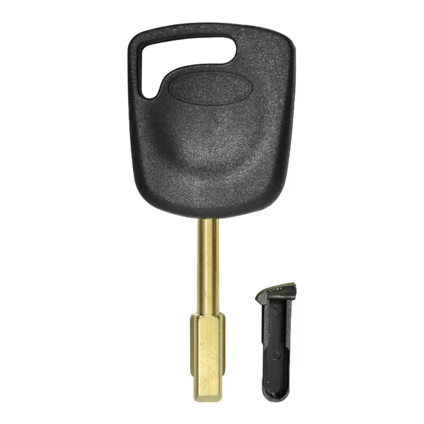 Transponder Key Shell for Jaguar Ford H91 FO21 6-Cut Tibbe Style with Chip Holder