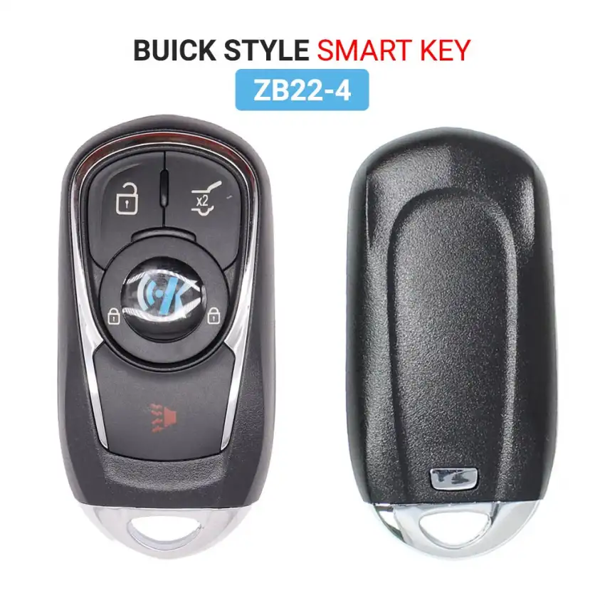 KEYDIY KD Smart Remote Key Buick Style ZB22-4 4 Buttons With Panic for KD900 Plus KD-X2 KD mini remote maker 