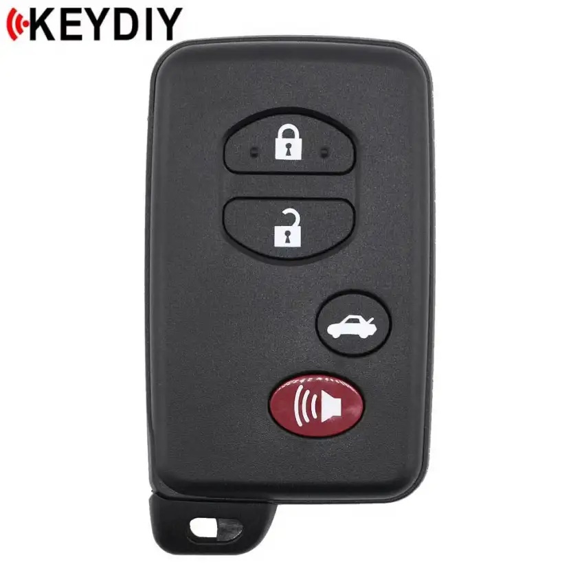 KeyDiy KD Toyota Universal Smart Remote Key 4 Button With Black Shell TDB03-4