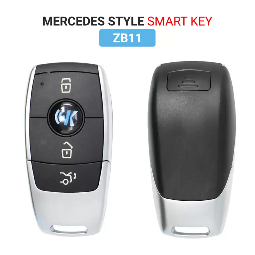 KEYDIY Universal Smart Proximity Remote Key Mercedes Style 3 Button ZB11 - CR-KDY-ZB11  p-3