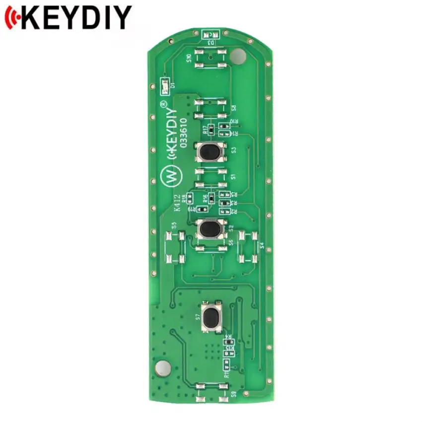 KeyDiy KD Universal Smart Remote Key PCB 3 Button Mazda Type ZB44-3