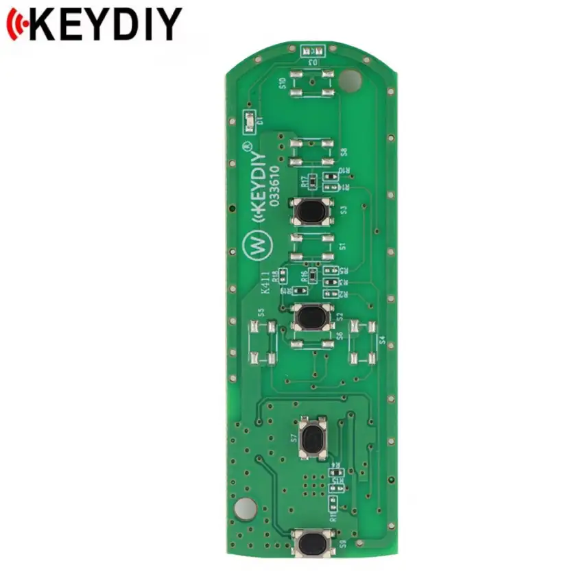 KeyDiy KD Universal Smart Remote PCB Key 4 Button Mazda Type ZB44-4