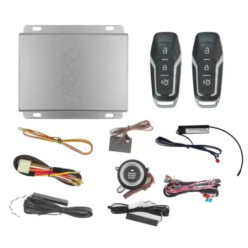 Remote Start Kit Push Button Ford Smart Key Style 3 Buttons