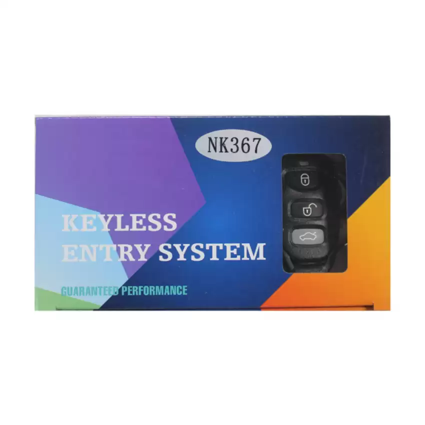 Universal Car Remote Kit Keyless Entry System Hyundai Medal Style 4 Buttons - SS-HYU-NK367K  p-3