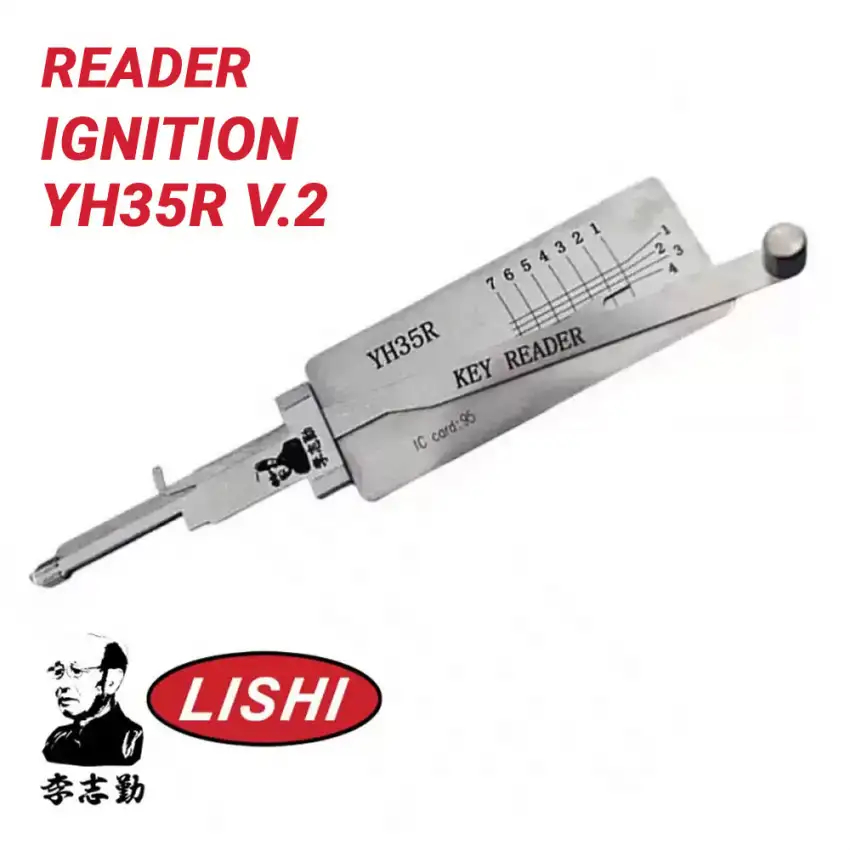 Original Lishi YH35R-V2 for Yamaha Bike Reader