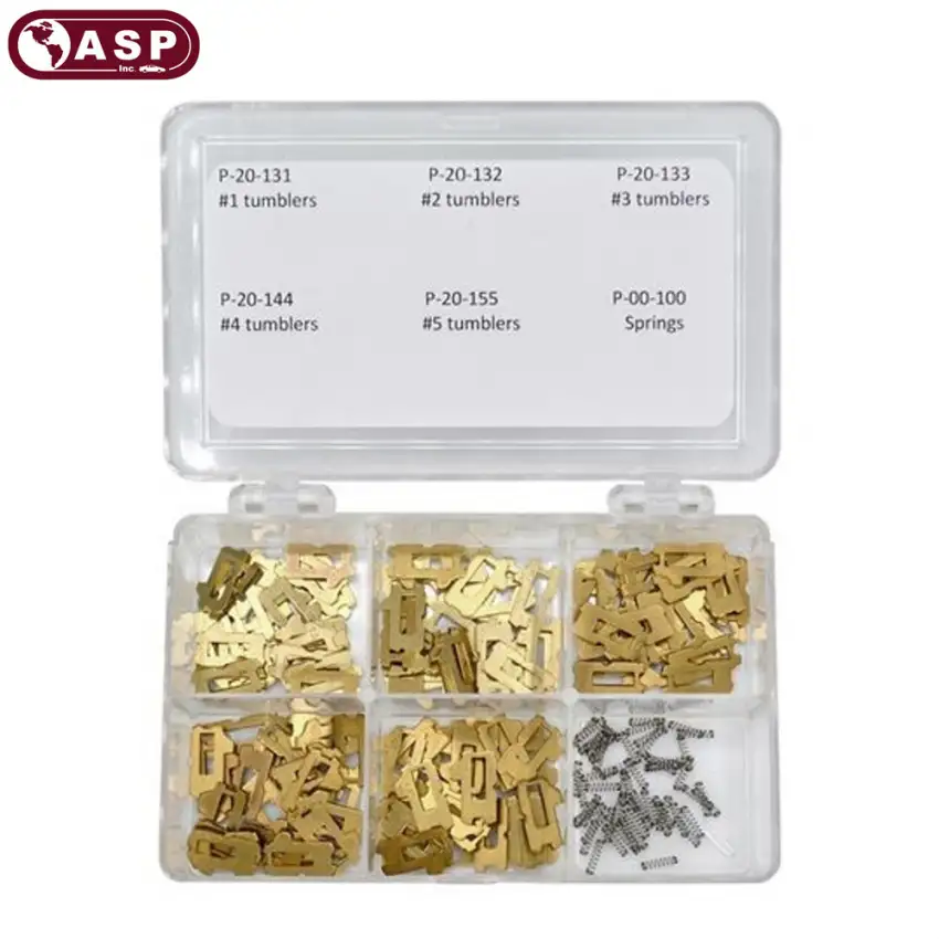 ASP A-20-103 Mazda Mitsubishi MZ19, B69, MIT3 / 10-Cut Keying Tumbler Kit