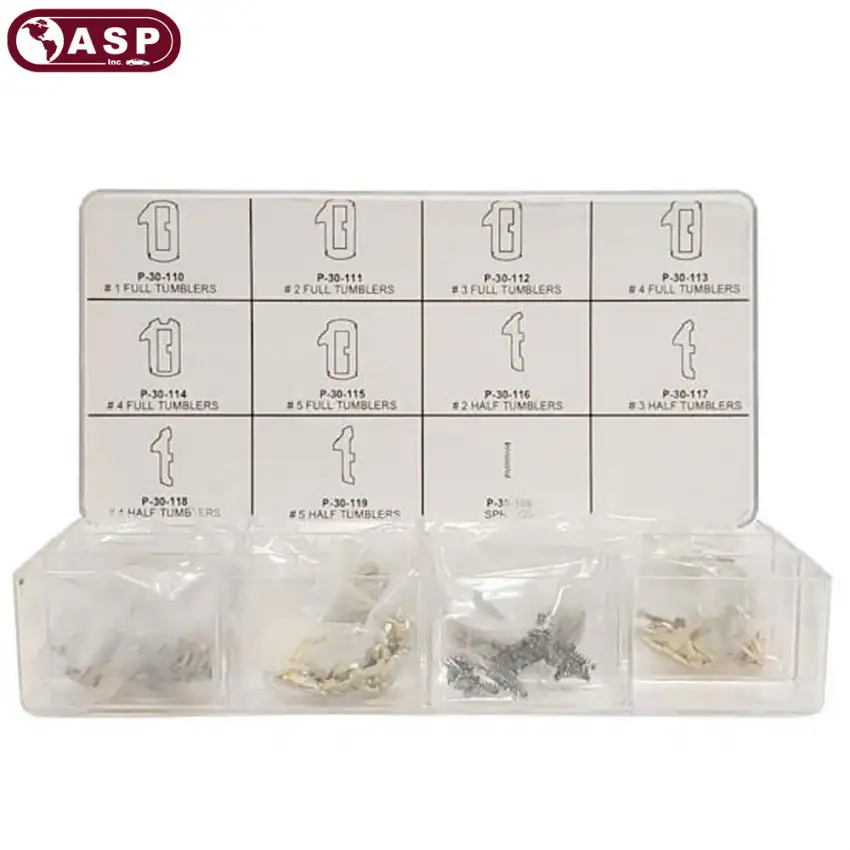 ASP A-30-110 Toyota Lexus Kia Long Blade LXP90P / TOY40P Keying Tumbler Kit