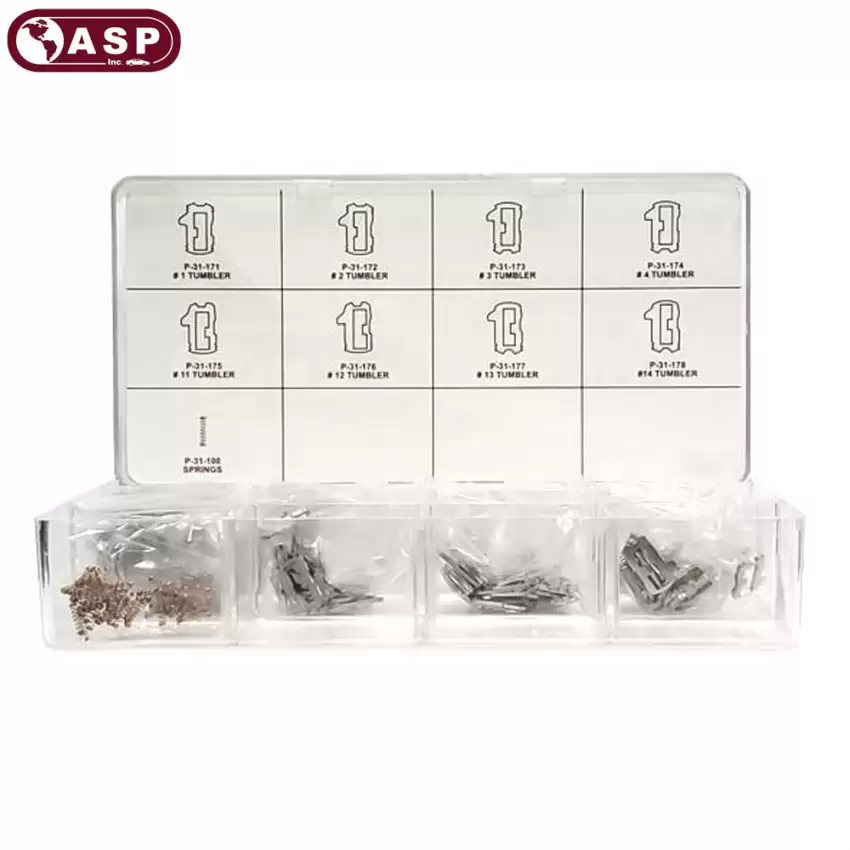 ASP A-31-110 Audi BMW VW HU66P HU92RP High Security Keying Kit