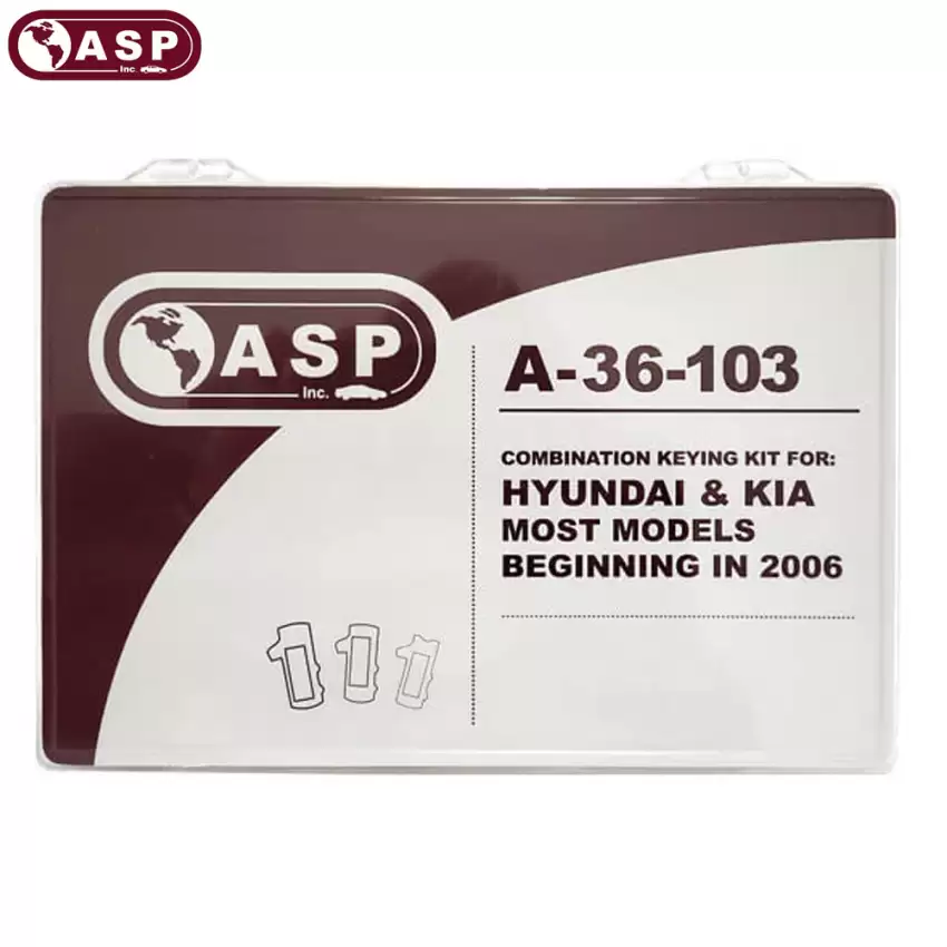 Hyundai Kia HY15 / HYN14R / HY20 / KK10 / HY18 / HY15 / HYN14 / KK8 Combination Keying Kit