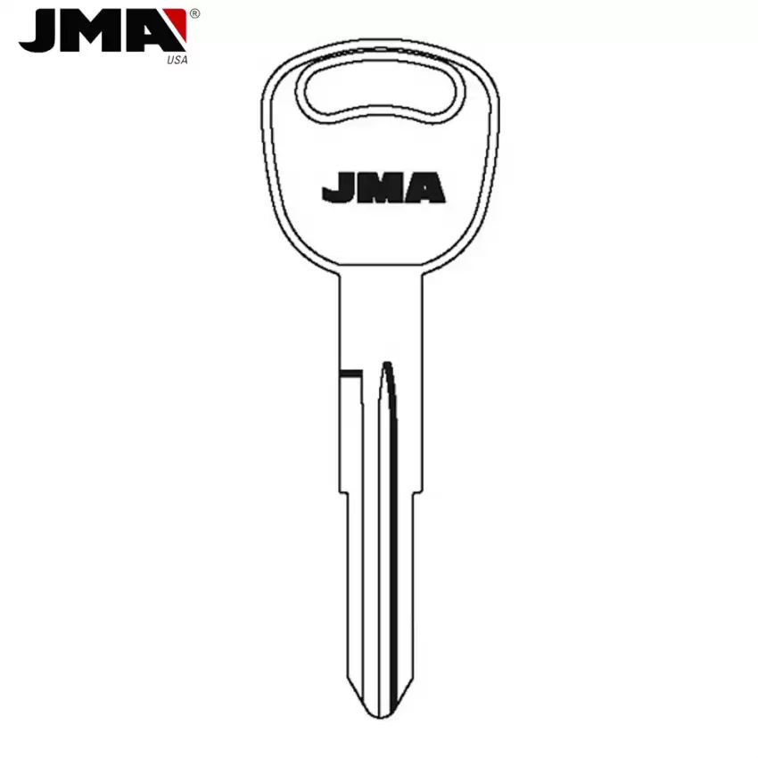 JMA Mechanical Metal Key for KIA KK3 / X253 KI-3D