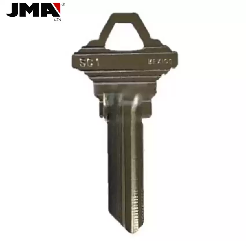 Nickle Finish Schlage Key Blank Residential SC1