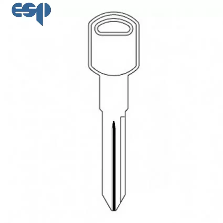 Mechanical Metal Head Key For GM B86