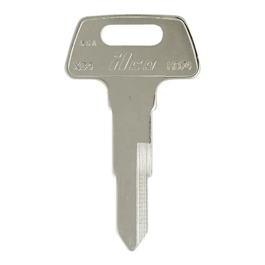 Honda Motorcycle X84 - HD74 Mechanical Metal Head Key ILCO