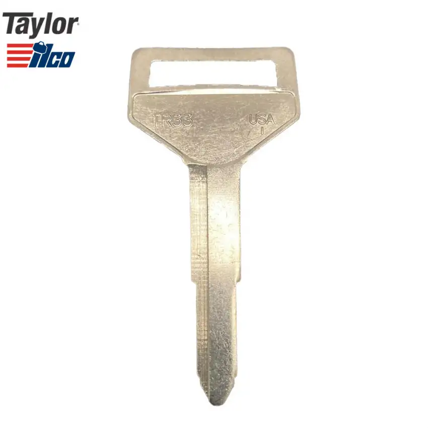 Taylor By ILCO Mechanical Metal Head Key for Toyota TR33-NP