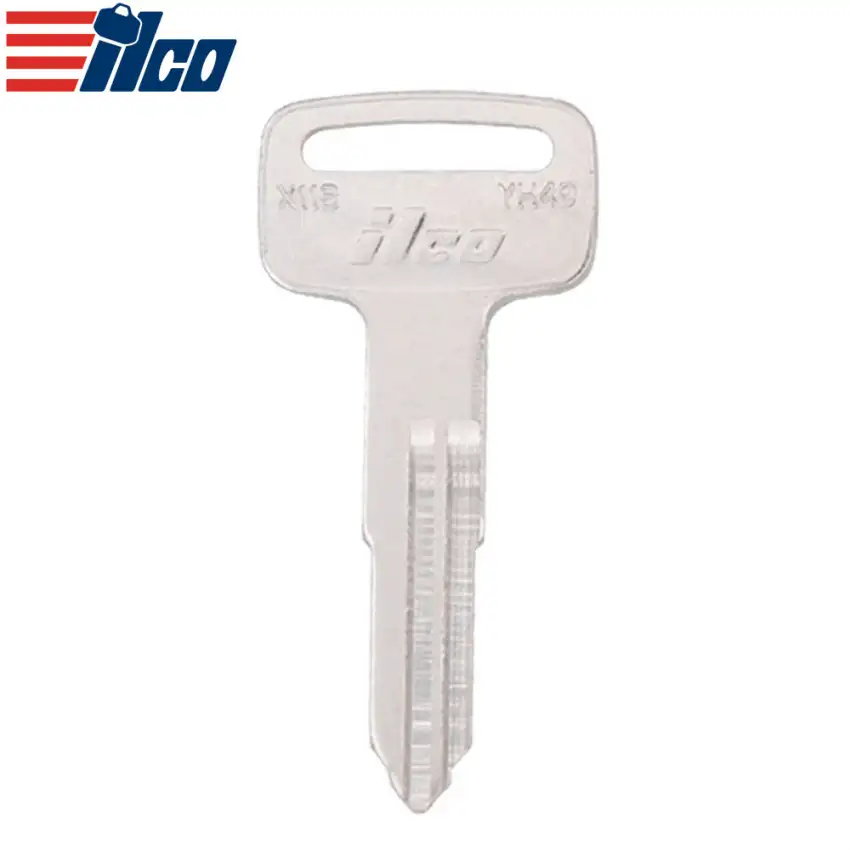 ILCO Mechanical Metal Head Key for GM YH49 / X118