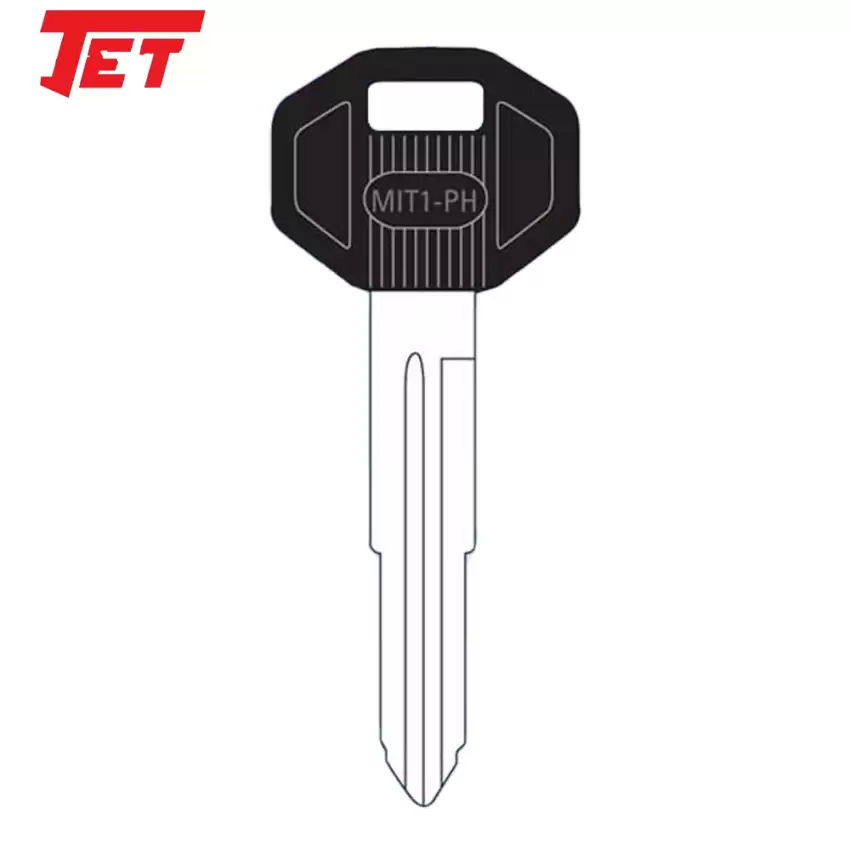 Mechanical Plastic Head Key MIT1-P X176 For Mitsubishi