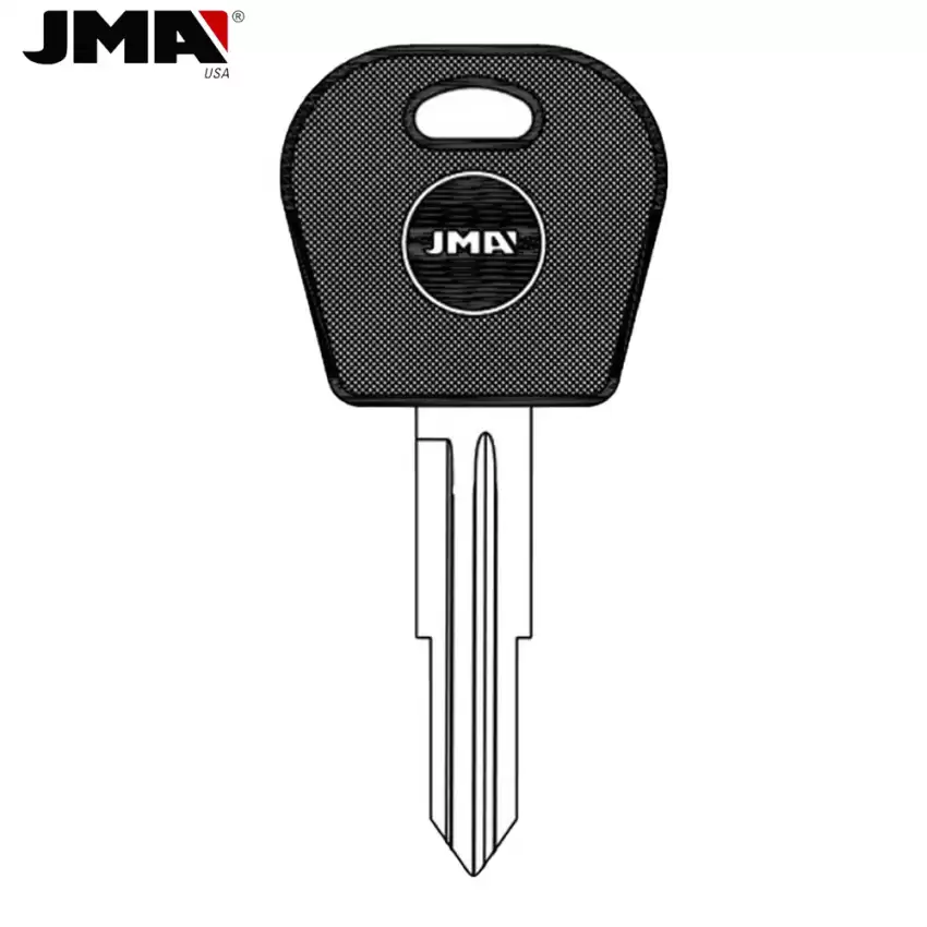 Mechanical Plastic Head Key DAE-3D.P1 DWO4RAP for Daewoo / GM