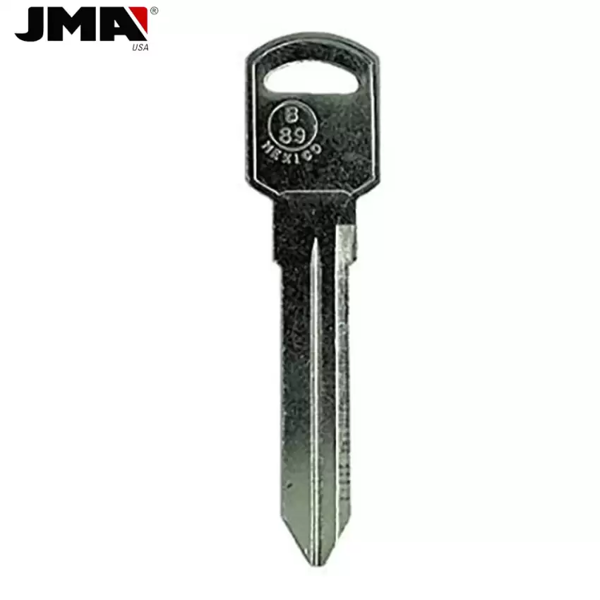 JMA Metal Key Nickel Plated B89 P1107 For GM GM-30E