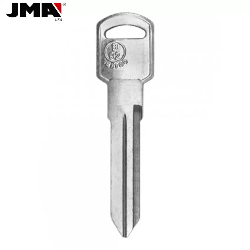 JMA Metal Key Nickel Plated B92 P1109 For GM GM-36E